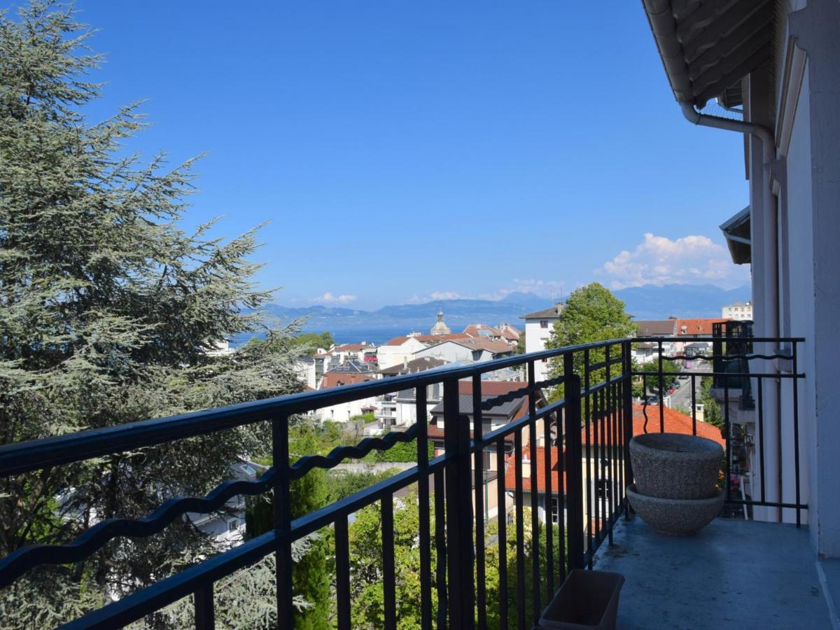 Spacieux Appartement A Evian-Les-Bains Avec Balcon Et Garage - Fr-1-498-48 Buitenkant foto